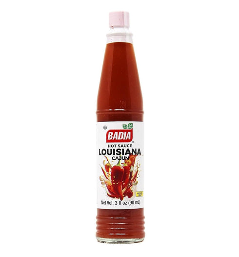 Badia Louisiana Cajun Hot Sauce, 3 fl oz Bold Cajun Flavor with