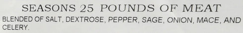 A.C. Legg Bratwurst Seasoning