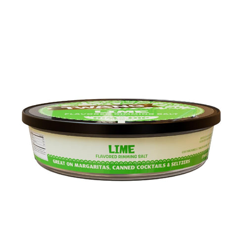 Rimmer, 4 (Pack 12) Twang Flavored Salt Lime, for Margaritas, Mocktails, Smoothies and Micheladas, Ounce