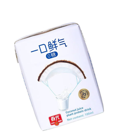 100ml 5 Pack Coconut Juice x Fresh from Hainan ChunGuang Food Natural Sweet Taste No Preservatives Healthy Drink