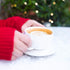 10 oz (Pack 2) BARNIE'S COFFEE TEA CO. Santa's White Christmas Whole Bean Coffee with Smooth Coconut, Caramel and Warm
