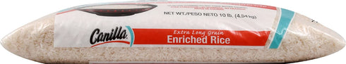 10 Goya Canilla Extra Long Grain White Rice, Pound