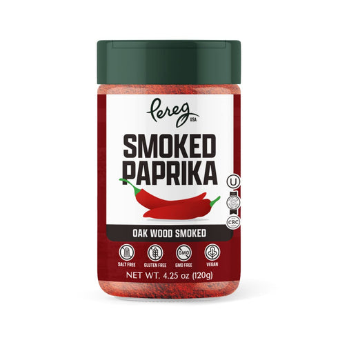 (4.25 Oz 6 Pack) Smoked Paprika Spice x - Smoked Ground Red Chili - Made from Nora Pepper & Smoked Over Oak Logs