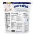 10 SACO Mix 'n Drink Instant Skim Milk, Fat-Free, GMO-Free, Gluten-Free, Nut-Free, rBST Free, High Calcium and Protein
