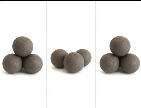 Generic Pack 6, Traditional Haitian Chocolate Balls, of Artisanal Cocoa