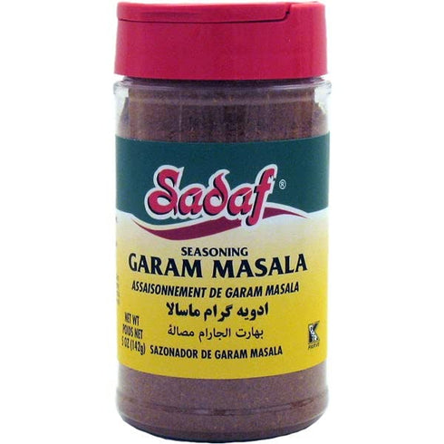 Sadaf Garam Masala Seasoning - 5 Oz Bottle for Middle Eastern & Indian Cuisine, Kosher & Vegetarian