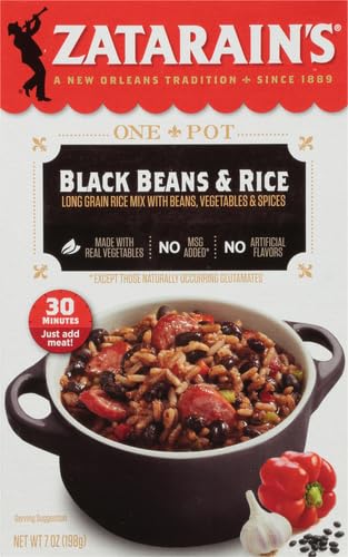 7 oz (Pack 3) Zatarain's Black Beans & Rice