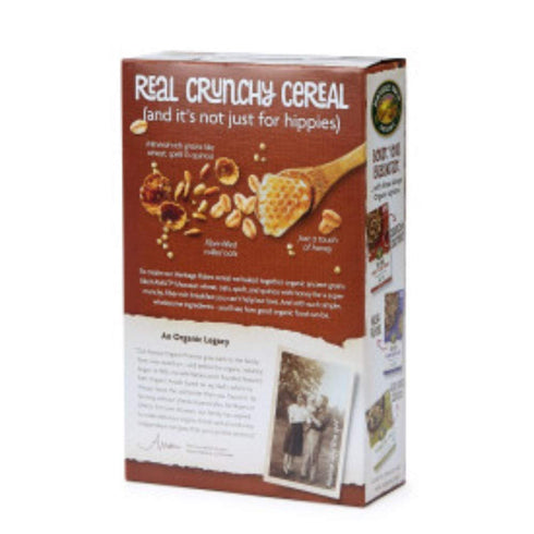 13.25 (Pack 4), 6 5g Nature's Path Organic Heritage Flakes Cereal, Ounce of Non-GMO, Ancient Grains, Low Sugar, High