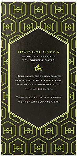 Pack 6, 20 1 Harney & Sons, Tea, Tropical Green, Prem, of Size - BAG, Quantity - Case