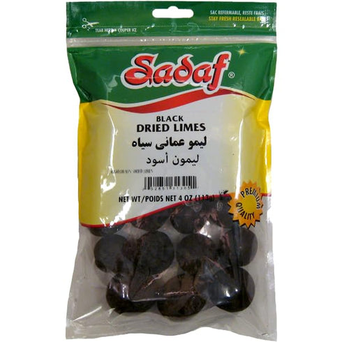 Sadaf Dried Limes - Limoo Omani - Whole Black Dried Limes for