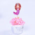 Double Sided Mermaid 24 PCS Handmade Pretty Mermaid Cupcake Toppers for Birthday, Bridal Shower, Baby Shower