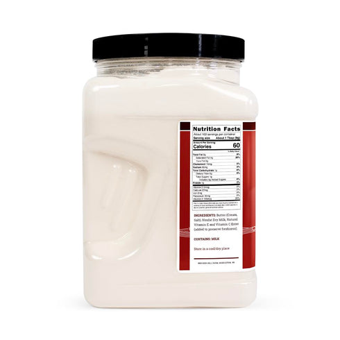 2LB (Pack 1) Hoosier Hill Farm Real Butter Powder
