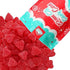 Sugar Dusted Sweet Cherry Candy Hearts - Red Cherry Jelly Hearts -