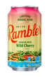 12-Ounce 12-Pack AUTX RAMBLER Sparkling Water, Texas Limestone Mineral Blend, Wild Cherry Flavor, Cans