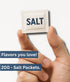 Salty Ernie Packets 0.6 200 Packets Individual Salt by , Iodized Table Salt, grams |