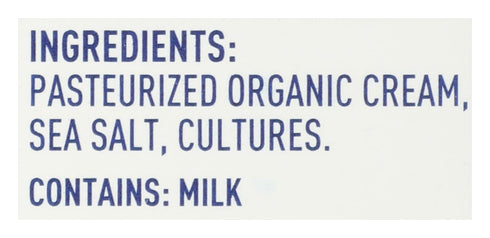 Nancy's Yogurt 8 OZ NANCYS YOGURT Organic Sea Salted Butter