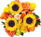 Farm Direct Fresh Bouquet (Vase Included) - Sunflower and Rose Bouquet -
