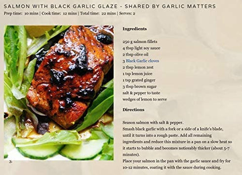 Peeled Black Garlic, 5 oz., Kosher Certified