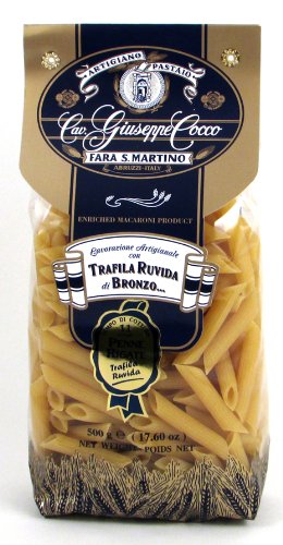 Giuseppe Cocco (6 pack) Penne Rigati Artisan Pasta hand-made slow dried in 500g bags