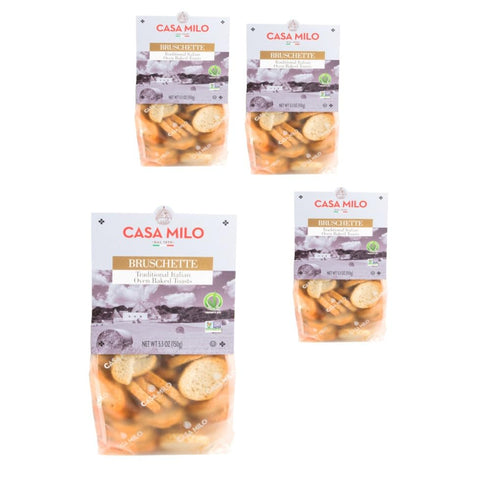 Generic Casa Milo, Traditional Italian Bruschette, 5.3 oz. (4 pack)