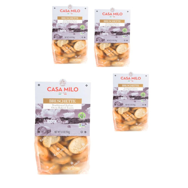 Generic Casa Milo, Traditional Italian Bruschette, 5.3 oz. (4 pack)