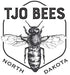 (22 OZ TJO Bees Raw and Unfiltered Honey Jar)