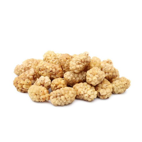 Mulberries 2 Lbs White Dried Organic Bulk Bag USDA Organic Certified Sun Dried, Raw, Non GMO & Gluten Free Product