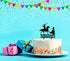 Mr & Mrs Wedding Cake Topper, Rustic Horse Wedding Cake Topper, Southern Style Black Silhouette Cake Topper