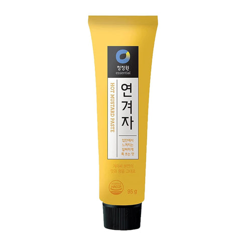 Minecook Korean Premium Hot Spicy Yellow Mustard Paste Sauce - 3.35oz - No Additives