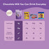 Moo'd Up (15 10g 15 Mood Up Chocolate Milk & Hot Chocolate Mix Servings) Low Sugar, Dairy-Free, Protein, Vitamins