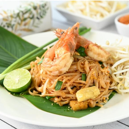 Generic Set 200g Pad Thai Cooking Kit - Traditional Thai Style Meal with Rice Noodles and Sauce