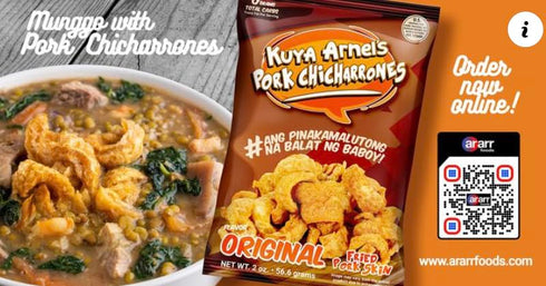 Kuya Arnel's Crispy Pork Chicharrones Snack