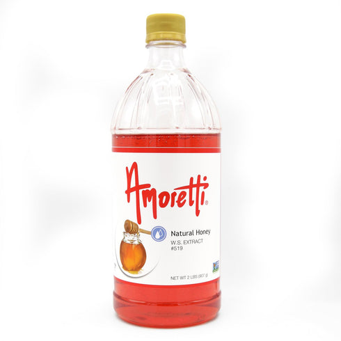 2 oz Amoretti - Natural Honey Extract Water Soluble - Highly Concentrated & Perfect For Pastry, Savory, Brewing