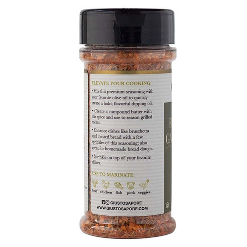 Giusto Sapore Rosemary Garlic Herb Seasoning Bag, Imported from Italy