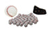 5 LB 400 Chocolate Covered Baseballs - Resealable Stand Up Bag (approx. pieces) - Individually Wrapped Milk Chocolate