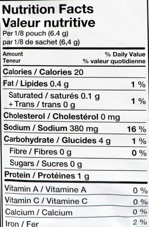 Swiss Chalet Homestyle Gravy, 51g/1.8oz., Imported from Canada