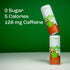 12 oz (12-Pack) 128mg Juvee Rejuvenating Energy Drink Sugar Free Caramel Apple Flavor, Cans Natural Caffeine, Zero