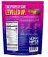 Elesbo 22 30 Count Ski Dipped Cups, Dark Chocolate Peanut Butter plus sticker