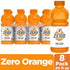 20oz 8 Pack, Gatorade Thirst Quencher Zero Sugar Sports Drink, Orange, Bottles, Electrolytes for Rehydration
