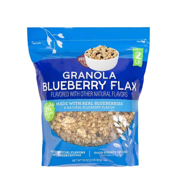 Generic Blueberry Flax Granola, Naturally Flavored, 32 oz (1 Pack)