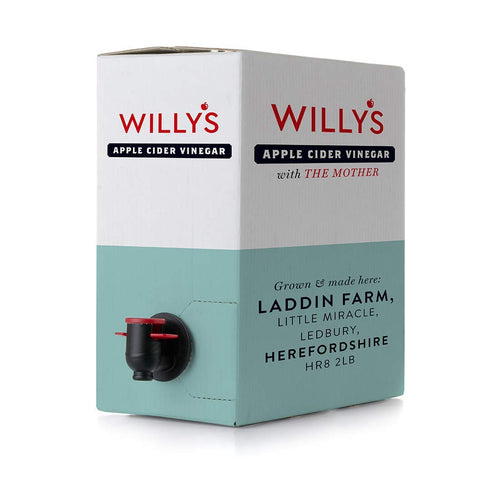 Willy's Organic ACV Apple Cider Vinegar with Mother - Probiotocs for Detox