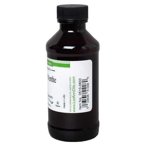 LorAnn Crème de Menthe SS Natural Flavor, 4 Ounce Bottle