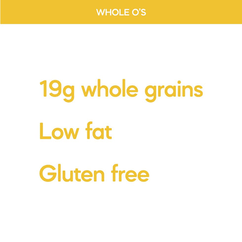 11.5 oz (Pack 4) Nature's Path Organic Whole O's Cereal, Crunchy Whole Grain Rings, Gluten Free