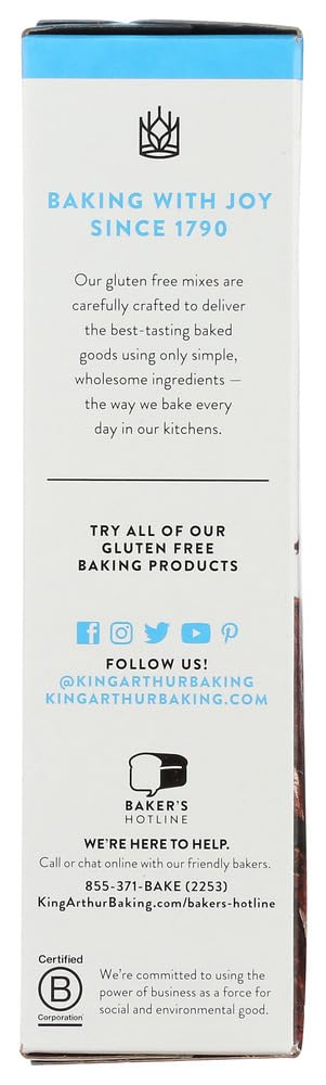 17 oz 2 King Arthur Flour Brownie Mix Gluten Free -- - pc