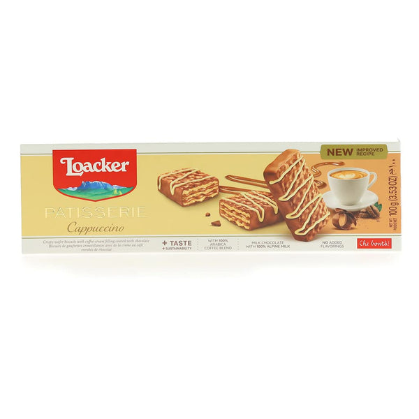 Loacker Cookie Pasticceria Cappuccino, 3.53 oz