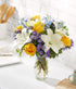 From You Flowers - Rosy Sunshine with Glass Vase | Fresh Flower Bouquets for Birthday, Anniversary, Get Well
