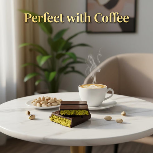 7oz Dubai Chocolate Bar - Premium Pistachio, Belgian Chocolate and Crispy Kataifi Layers | Luxury Chocolate Gift |
