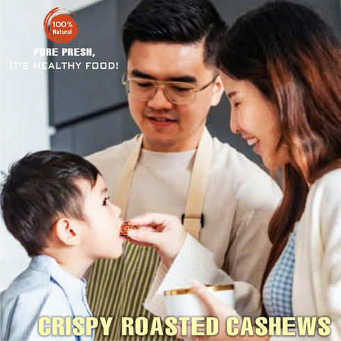5.29oz (150g) ROASTED CASHEW NUTS VIETFARMFOOD: Naturally dry roasted. No sugar, no oil, natural sweetness
