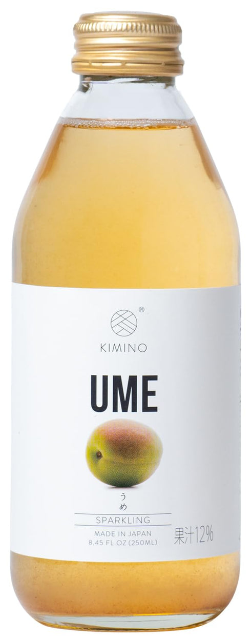 8.45 (Pack 12) KIMINO DRINKS Sparlking Ume Juice, FZ