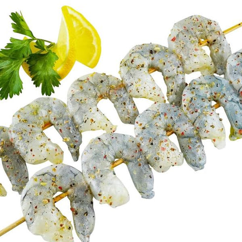 Generic Frozen Raw Shrimp , Peeled & Deveined, Tail-Off, Shrimp, Premium Quality Seafood for Cooking, Grilling